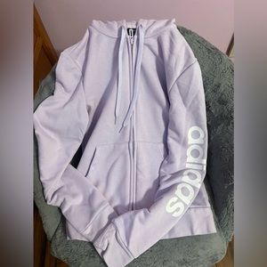 Never worn Adidas zip up jacket